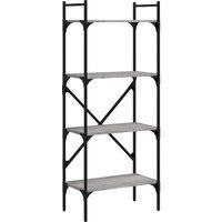 Bookcase 5-Tier Book Shelf Storage Shelf Organiser Engineered Wood vidaXL