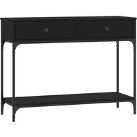 Console Table Grey Sonoma 75x34.5x75 cm Engineered Wood vidaXL