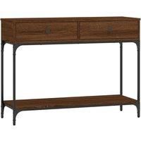 Console Table Grey Sonoma 75x34.5x75 cm Engineered Wood vidaXL
