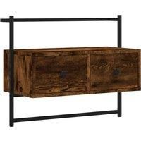TV Cabinet Wall-mounted TV Unit Media Cabinet TV Stand Engineered Wood vidaXL