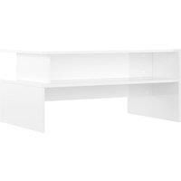 Coffee Table White 90x55x42.5 cm Engineered Wood vidaXL