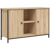 vidaXL TV Cabinet Unit Sideboard Media Console Sonoma Oak Engineered Wood
