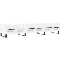 vidaXL TV Cabinet White 150x36x30 cm Engineered Wood