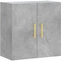 Vidaxl Wall Cabinet Concrete Grey 60X31X60 Cm Engineered Wood, Grey