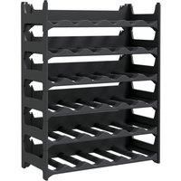 vidaXL Wine Rack for 36 Bottles PP Stackable
