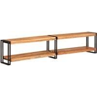 vidaXL TV Cabinet 200x30x40 cm Solid Wood Acacia