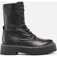 Steve Madden Women's Olly Leather Lace Up Boots - UK 8