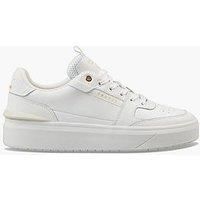 Cruyff Endorsed Tennis Trainers UK 8 White