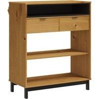 vidaXL Bar Table FLAM 92x45x110 cm Solid Wood Pine