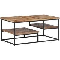 vidaXL Coffee Table 90x50x39 cm Solid Reclaimed Teak