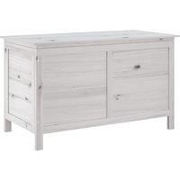 Garden Storage Box Outdoor Storage Chest Trunk Toy Box Solid Wood Fir vidaXL