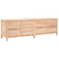 vidaXL Garden Storage Box 198.5x50x56.5 cm Solid Wood Fir