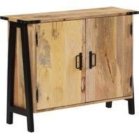 vidaXL Sideboard 88x30x69 cm Solid Wood Mango