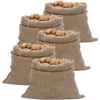 Jute Sacks 30 pcs 60x105 cm 100% Jute 220 gsm vidaXL