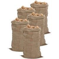 Jute Sacks 30 pcs 65x135 cm 100% Jute 340 gsm vidaXL
