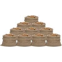 Jute Sacks 30 pcs 65x135 cm 100% Jute 340 gsm vidaXL