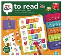I Learn to Read - Word Learning Games for Kids - Improves Letter and Word Recognition, Spelling and Vocabulary Skills - 90 Exercises, 3 Difficulty Levels and Carry Case - Ages 5 Years Plus - Jumbo