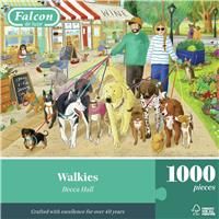 Falcon Walkies, 1000 Piece Jigsaw Puzzle for Adults - Beautifully Illustrated 1000Pc Adult Jigsaws, Fun Present & Activity for Home, Puzzles for Rainy Days, Birthday Jumbo