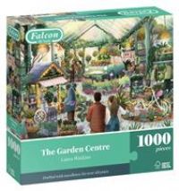 Falcon The Garden Centre, 1000 Piece Jigsaw Puzzle for Adults - Beautifully Illustrated 1000Pc Adult Jigsaws, Fun Present & Activity for Home, Puzzles for Rainy Days, Birthday Jumbo