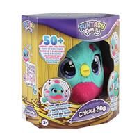Funtasy Family Chick a Boo - Cute Interactive Electronic Kids Plush Toy Chicken - Adorable Hen with 50+ Sounds & Reactions - Feed Her, Watch Her Sing, Dance & Lay Eggs - Gifts for Girls & Boys Age 3 +