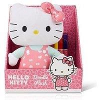 Hello Kitty Scribble Me Doodle Hello Kitty Soft Toy Asst