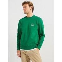 Tommy Hilfiger Stack Crew Sweat - Green
