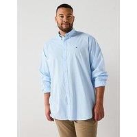 Tommy Hilfiger Men’s Flex Poplin Solid Regular Fit Shirt, Blue (Sweet Blue), 4XL