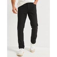 Tommy Hilfiger Denton 5 Pocket Tech Chinos - Black