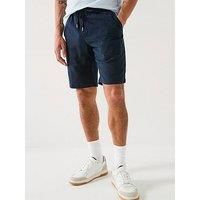 Tommy Hilfiger Harlem Po Linen Chino Shorts - Navy