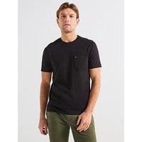 Tommy Hilfiger Essential Solid Pocket T-Shirt - Black