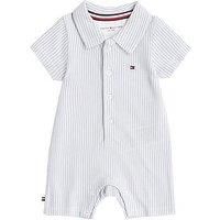 Tommy Hilfiger Ithaca Stripe Shortall - Blue/White