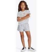 Tommy Hilfiger Girls Varsity Short Sleeve T-Shirt - White