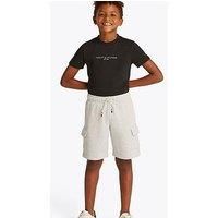 Tommy Hilfiger Boys Cargo Sweatshort - Grey