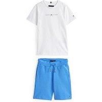 Tommy Hilfiger Boys Essential Short Sleeve T-Shirt And Short Set - Multi