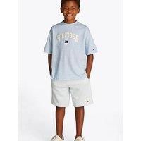 Tommy Hilfiger Boys Varsity Short Sleeve T-Shirt - Blue