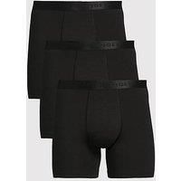 Tommy Hilfiger 3 Pack Boxer Briefs - Black