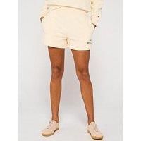 TOMMY HILFIGER Women’s Cotton Sweat Shorts, Beige (Calico), M
