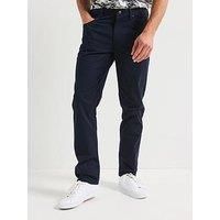 Tommy Hilfiger Denton 5 Pocket Cotton Satin Casual Trousers - Navy