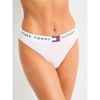 Tommy Hilfiger Heritage Cotton Thong - Pink