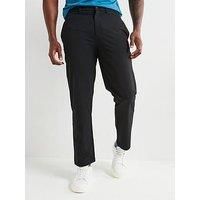 Calvin Klein 4-Way Stretch Slim Tapered Casual Trousers - Dark Grey