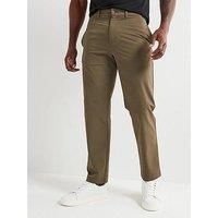 Calvin Klein 4-Way Stretch Slim Tapered Casual Trousers - Black