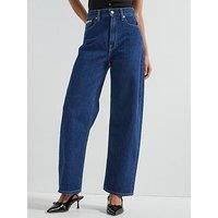 Calvin Klein Jeans Barrel Leg Jeans - Blue