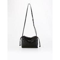 Calvin Klein Jeans Drawstring Crossbody Bag - Black