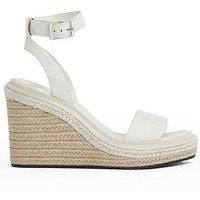 Calvin Klein Wedge Sandal - Grey