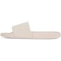 Calvin Klein CK JEANS Women SLIDE MONOGRAM WN YW0YW01835 Slides, Purple, 7 UK