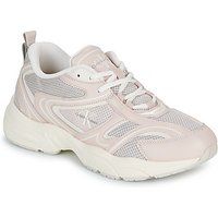 Calvin Klein Jeans  RETRO TENNIS MESH ML  women's Shoes (Trainers) in Beige
