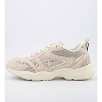 Calvin Klein Retro Mesh Tennis Trainer - White
