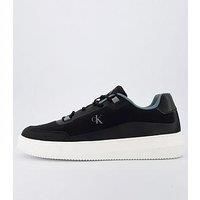 Calvin Klein Chunky Cupsole Ripstop Trainer - Black/White