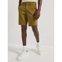 Calvin Klein Satin Stretch Slim Short - Green