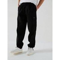 Calvin Klein Jeans Poplin Utility Cargo Trousers - Black